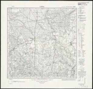 Meßtischblatt 1869 : Lubben, 1928 : Lubben. - Hrsg. 1877, einz. Nachtr. 1928. - 1:25000. - [Berlin]: Reichsamt für Landesaufnahme, 1928. - 1 Kt.