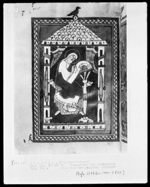 Evangeliar aus Raitenbuch — Evangelist Johannes, Folio 158verso