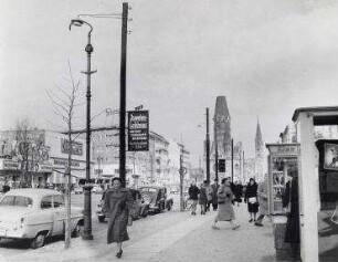 Berlin, Kurfürstendamm um 1950
