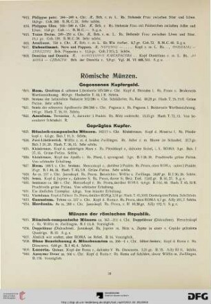 Römische Münzen (Nr. 819-2452)