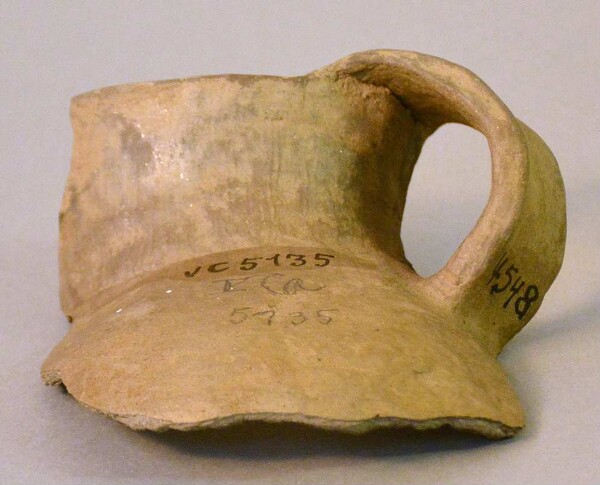 Fragment of a clay vessel