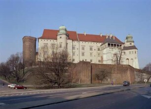 Burgberg Wawel, Königsschloss Wawel, Krakau, Polen
