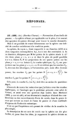 Résponses.