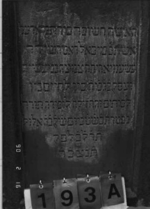 Grabstein 193A