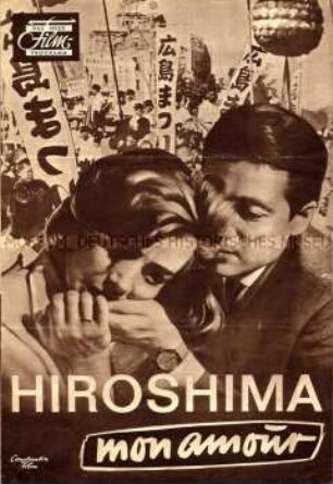"Das Neue Filmprogramm" zum Film "Hiroshima mon amour"