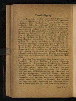 Verständigung