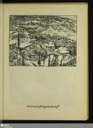 Tatarische Gebirgslandschaft