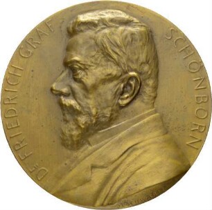 Medaille auf Graf Schönborn