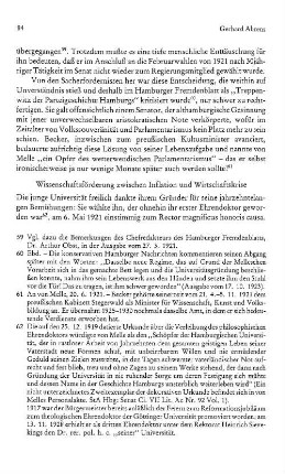 Wissenschaftsförderung zwischen Inflation und Wirtschaftskrise
