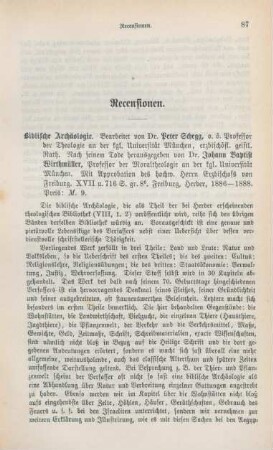 87-109 Rezensionen