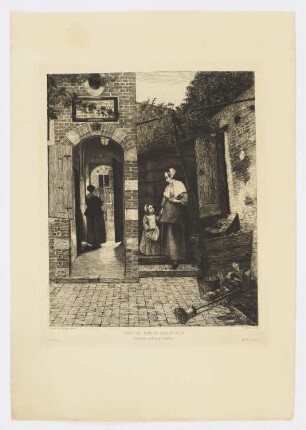 Cour de maison hollandaise