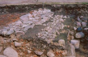 Kloster Reinbek: Ausgrabung: Fundament