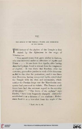 VII: The asylum to the temple - Priests, and ceremonies of the temple