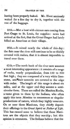 Manitou rocks described