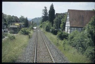 Strecke in km 1+800