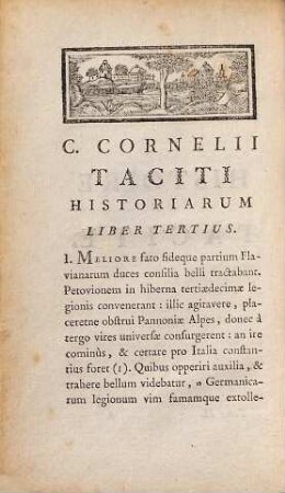 Histoire de Tacite : en Latin et en françois, 2
