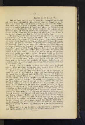 Ruotschä, den 15. August 1904.