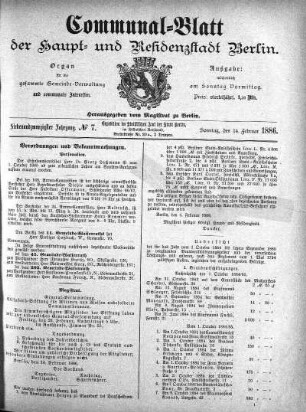 1886,7: No. 7, 14. Februar 1886