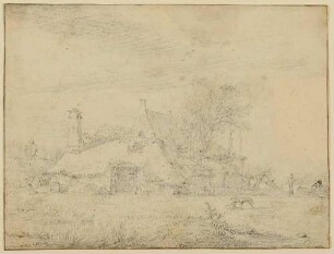 Landschaft mit einer Meierei