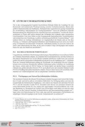 Dimensionen und räumliche Organisation der kaiserzeitlichen Domus