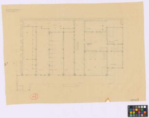 Gütenbach (Landkreis Donaueschingen): G[sch]wendhof. Haupthaus (Grundriss des Erdgeschosses)