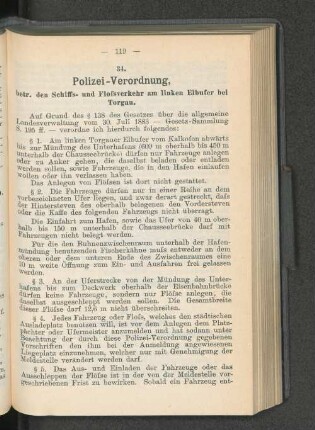 Polizei-Verordnung, [...]
