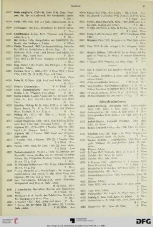 Schwalbachmünzen (Nr. 4059-4331)