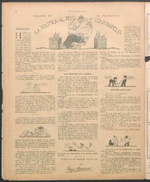 La política al pelo y contrapelo : Diálogo en la peluquería
