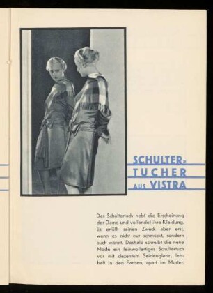 Schultertücher aus Vistra