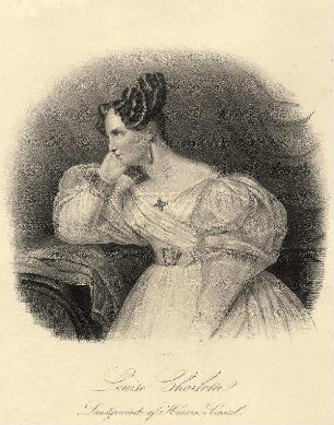 Bildnis von Charlotte (1789-1864), Landgräfin von Hessen