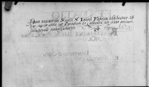 Hagnau Stiftungsurkunde der Familie von Steffelin aus dem Kirchenbuch