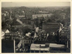 Zerstörungen Zweiter Weltkrieg - Luftangriff 2./3.09.1942. Erbprinzenstraße