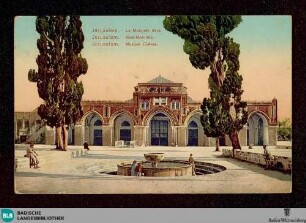 Jérusalem. La Mosquée Aksa