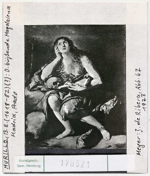 Bartolomé Estéban Murillo: Dies büßende Magdalena. Madrid, Prado
