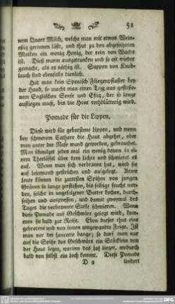 Pomade für die Lippen