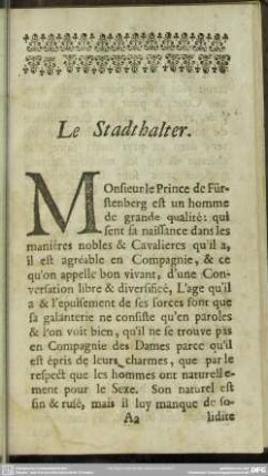 Le Stadthalter