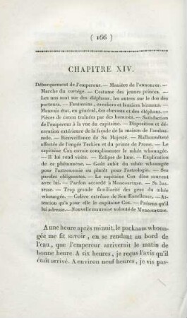 CHapitre XIV. Débarquement de l'empereur ...