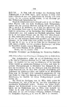 Charakter des Einlieger-Schulgesetzes in Schlesien : [III. Elementarschulwesen]