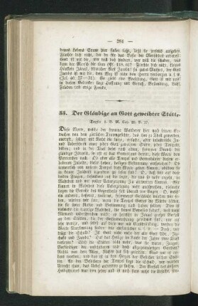 55. Der Gläubige an Gott geweihter Stätte.