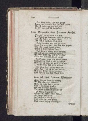 106. Lied eines frommen Säemanns.