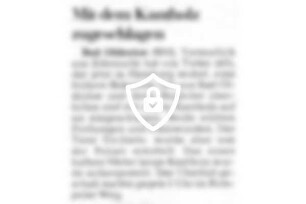 Mit dem Kantholz zugeschlagen
