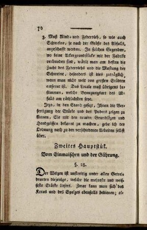 Zweites Hauptstück.