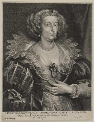 Bildnis der Genovefa d'Vrphe