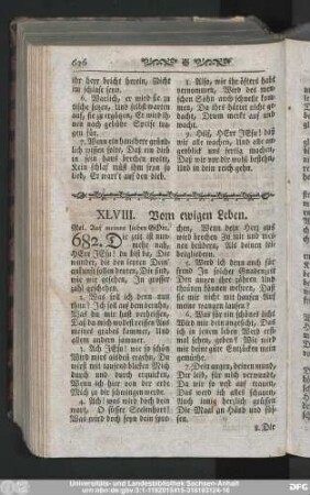 XLVIII. Vom ewigen Leben.