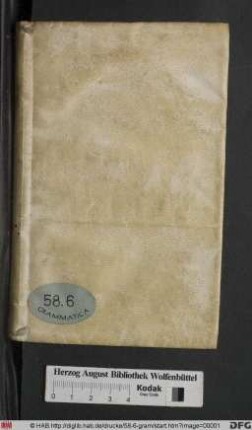 Pascasii Grosippi Rvdimenta Grammaticæ Philosophicæ Et eiusdem Mercvrivs Bilingvis, In vsum Tironum paucis mensibus linguam Latinam perdiscere auentium.