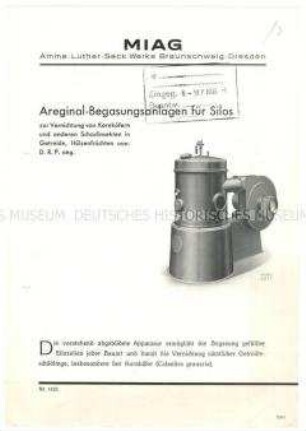 Begasungsanlagen für Silos