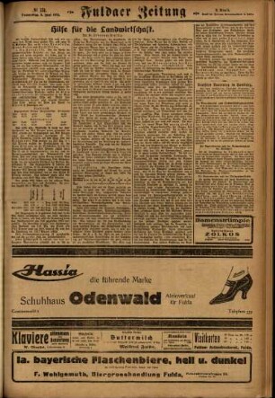 Dritte Ausgabe vom Donnerstag, den 05. Juni 1924.