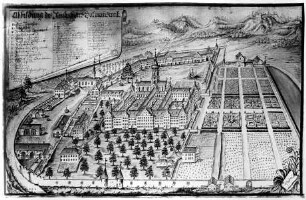 Karte der Ehemaligen Zisterzienserabtei von Salem Bodenseekreis