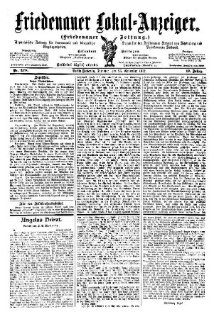 Nr. 278, 26.11.1912