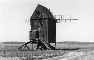 Wermsdorf-Luppa. Bockwindmühle